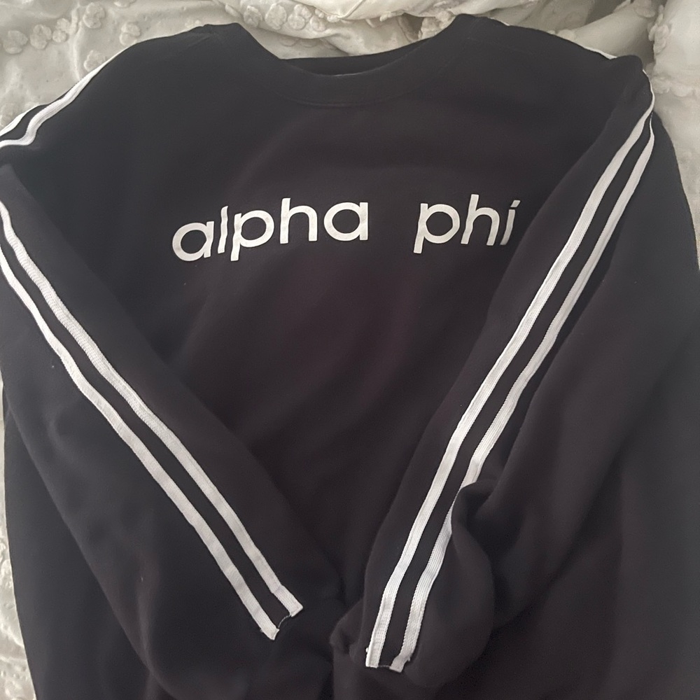 Alpha Phi Crewneck - Addidas Inspired